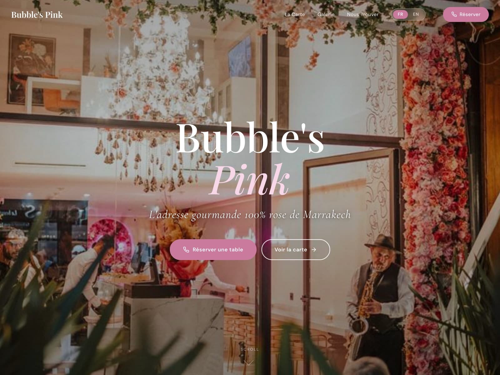 Bubble's Pink — Salon de thé & bubble tea — Marrakech